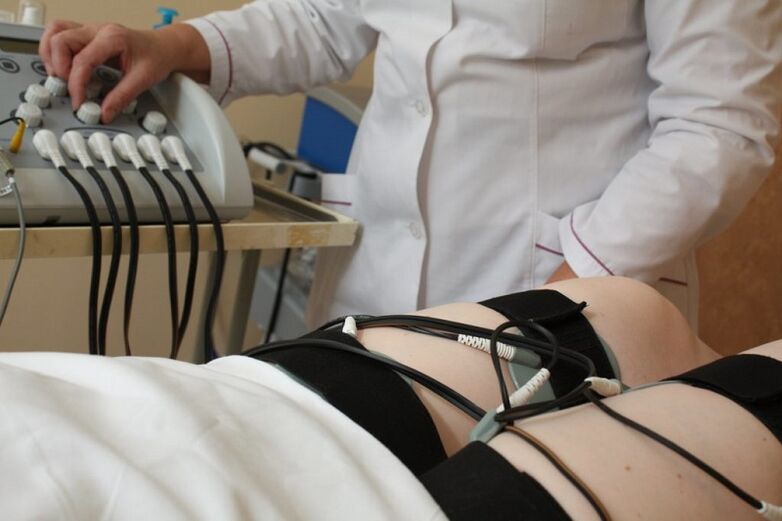 Electromiotimulación como método para o tratamento da prostatite