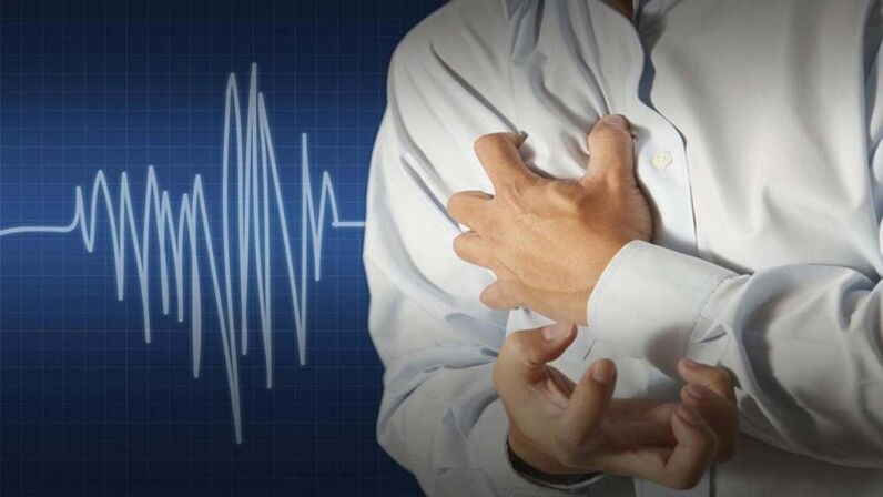 Problemas cardíacos como contraindicación co uso do dispositivo de prostatite