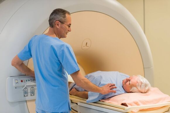 Resonancia magnética para diagnosticar a prostatite aguda