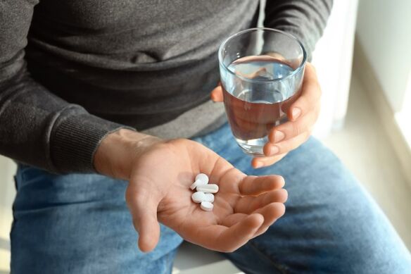 Tomar medicamentos para a prostatite bacteriana
