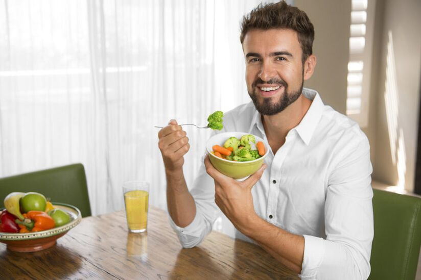 Nutrición adecuada na prostatite en homes