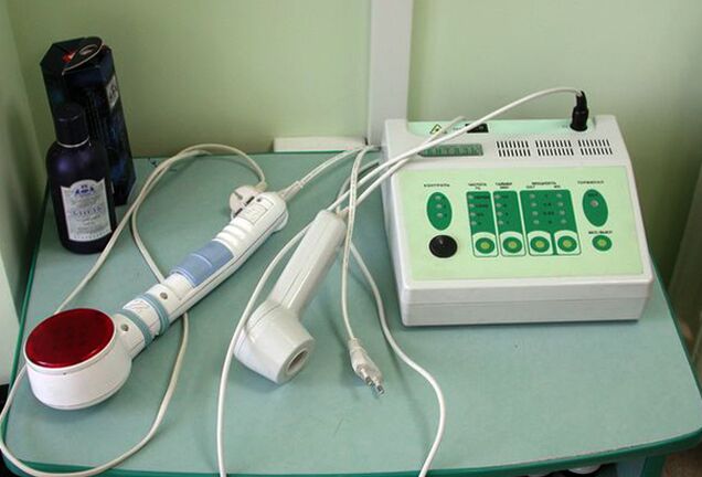 Dispositivo de fisioterapia para o seu uso na prostatite crónica