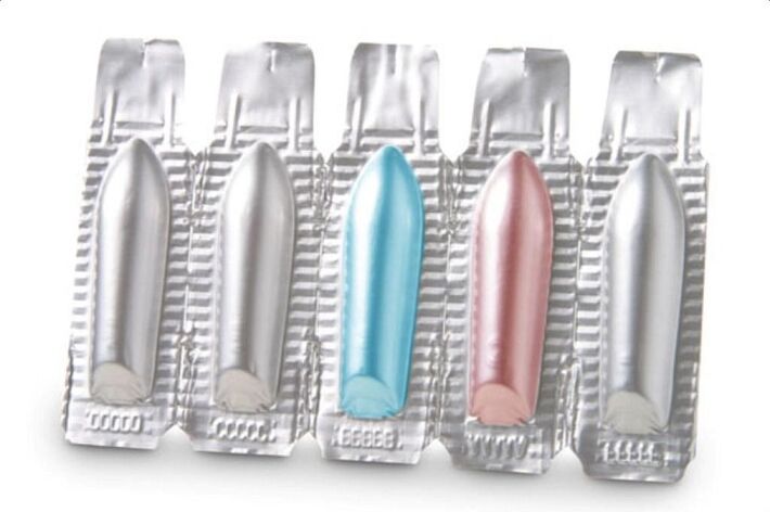 supositorios rectales para o tratamento da prostatite